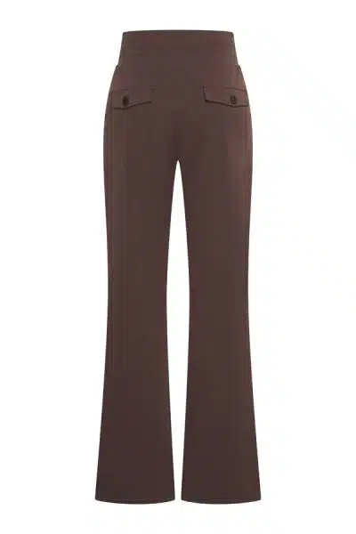 Mi Piace Travel Straight Pants Espresso - Afbeelding 2