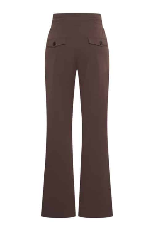 Alternative view of Mi Piace Travel Straight Pants Espresso