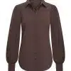 Mi Piace Travel Long Blouse Espresso