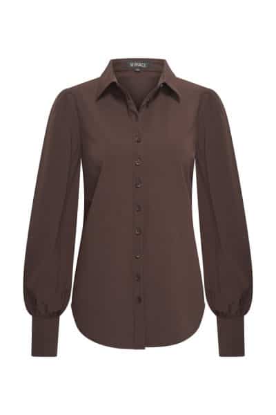 Mi Piace Travel Long Blouse Espresso