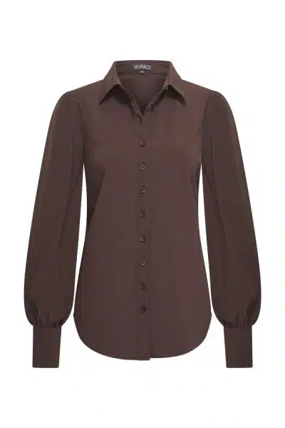 Mi Piace Travel Long Blouse Espresso
