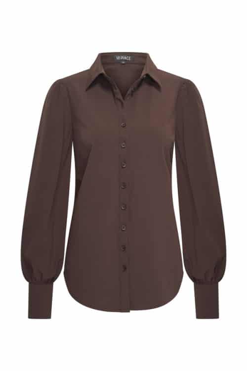 Mi Piace Travel Long Blouse Espresso