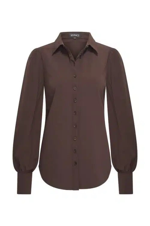 Mi Piace Travel Long Blouse Espresso