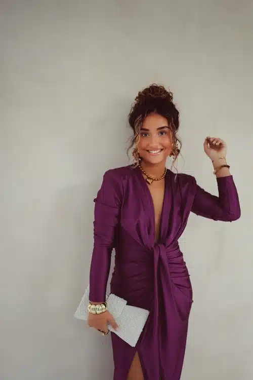Perfect Long Dress Purple