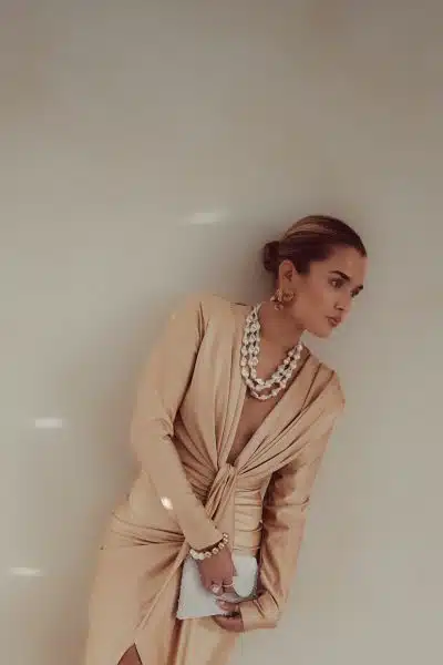 Perfect Long Dress Champagne
