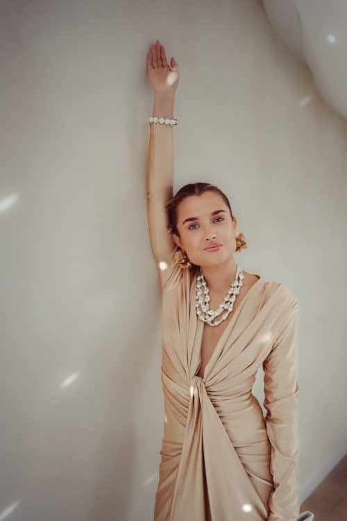 Alternative view of Perfect Long Dress Champagne