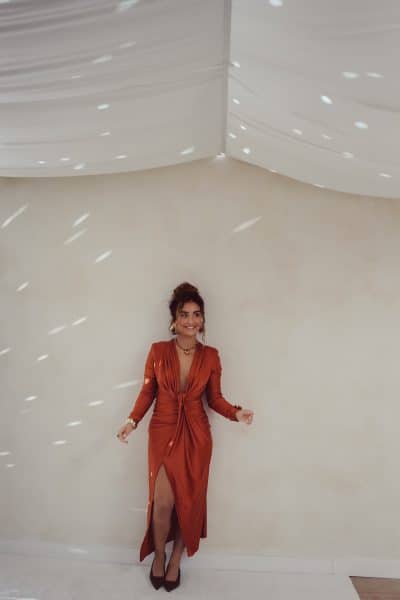 Perfect Long Dress Rust - Afbeelding 6
