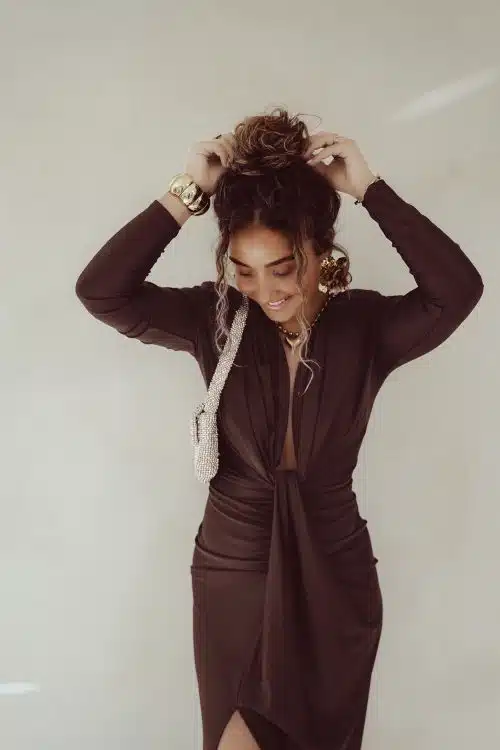 Alternative view of Perfect Long Dress Brown