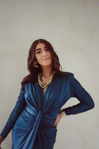 Perfect Long Dress Petrol - Afbeelding 7