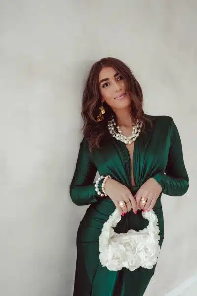 Perfect Long Dress Smaragd