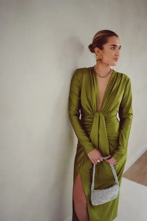 Perfect Long Dress Olive