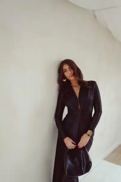 Perfect Long Dress Black - Afbeelding 4