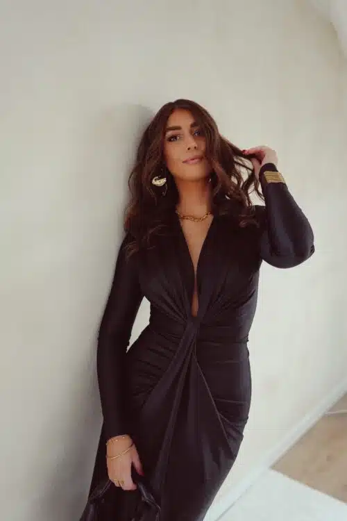 Perfect Long Dress Black