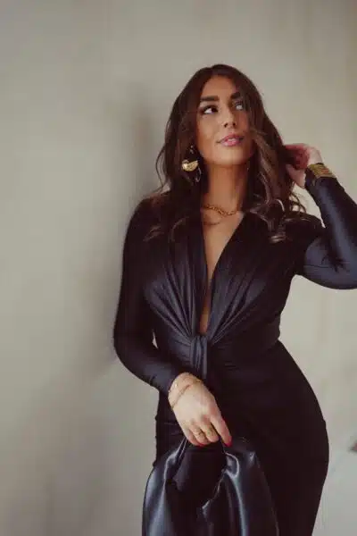 Perfect Long Dress Black - Afbeelding 5