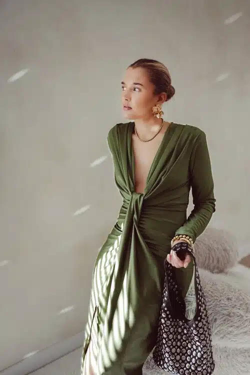 Perfect Long Dress Khaki
