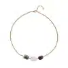 A Beautiful Story Blishful Garnet Rose Necklace