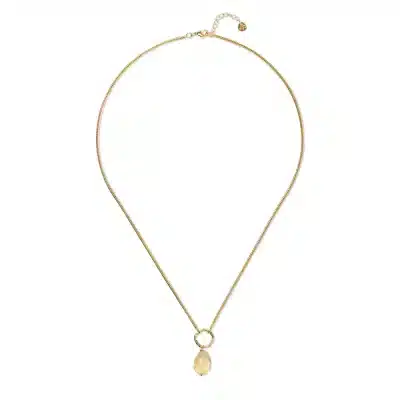 A Beautiful Story Awareness Citrine Necklace