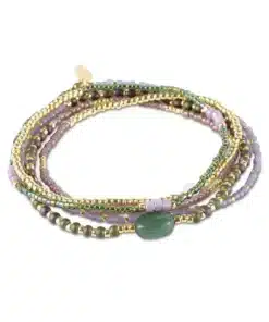 A Beautiful Story Experience Adventurine Rose Quartz Bracelet