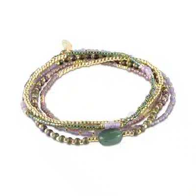 A Beautiful Story Experience Adventurine Rose Quartz Bracelet