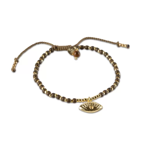 A Beautiful Story Hoping Tiger Eye Bracelet