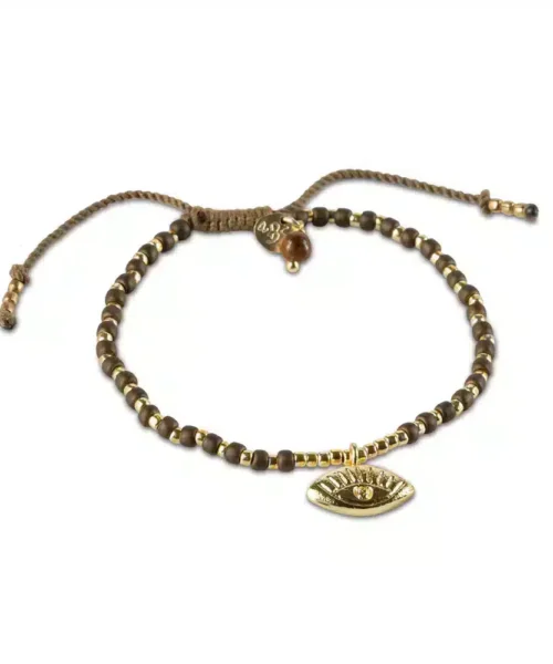 A Beautiful Story Hoping Tiger Eye Bracelet