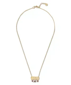 A Beautiful Story Sanity Garnet Necklace
