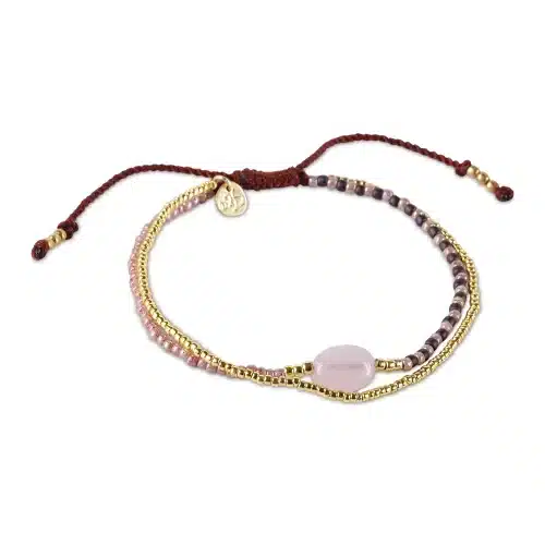 A Beautiful Story Soothing Rose Quartz Bracelet