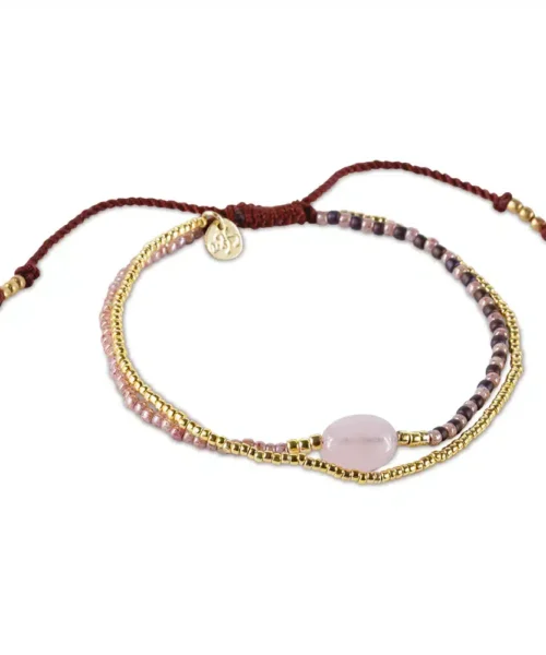A Beautiful Story Soothing Rose Quartz Bracelet