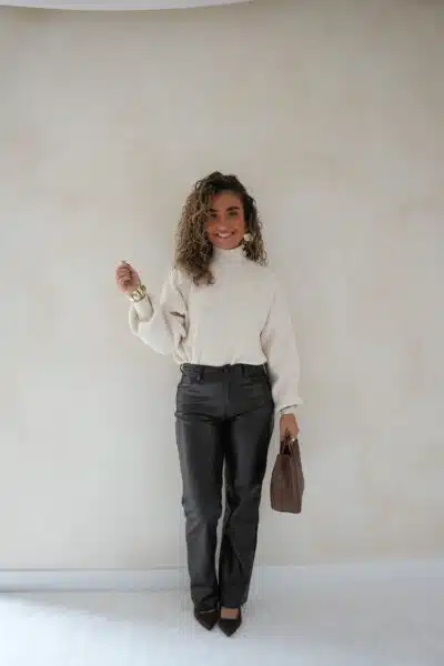 Lisha Sweater Creme * - Afbeelding 6