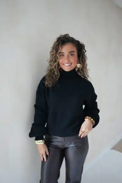 Lisha Sweater Black * - Afbeelding 3