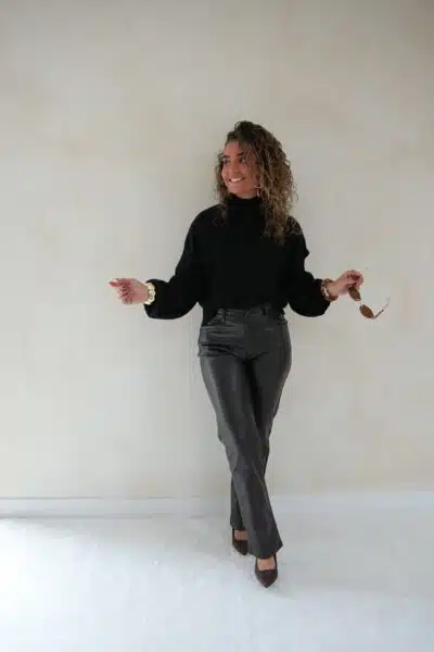 Lisha Sweater Black * - Afbeelding 7