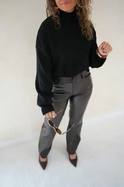 Lisha Sweater Black * - Afbeelding 6