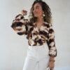 Bodine Blouse Brown -