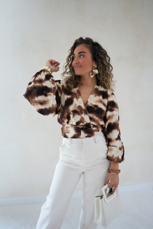 Bodine Blouse Brown -