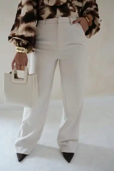 Noah Pantalon Offwhite