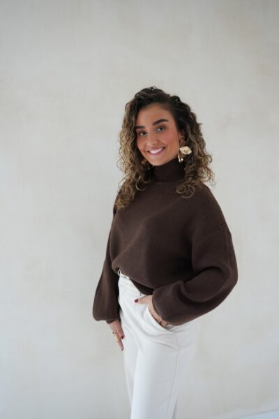 Lisha Sweater Brown * - Afbeelding 4
