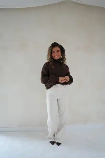 Lisha Sweater Brown * - Afbeelding 3