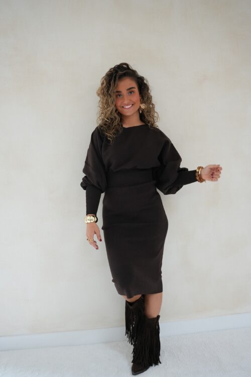 Alternative view of Desz Dress Brown -