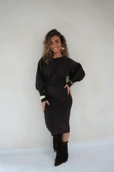 Desz Dress Brown -
