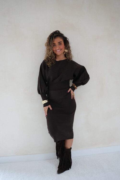 Desz Dress Brown -