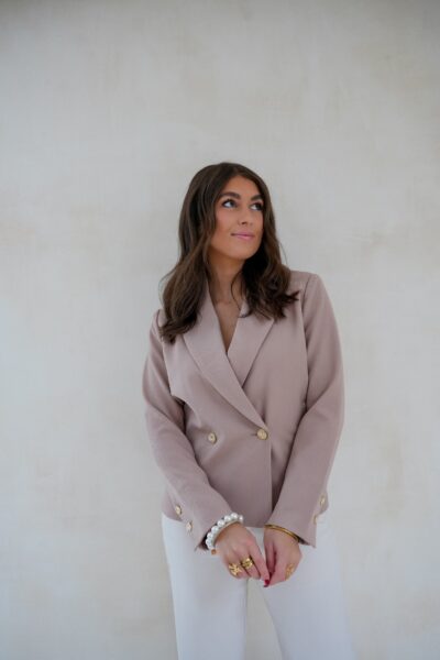 Nienke Blazer Old Pink . - Afbeelding 3