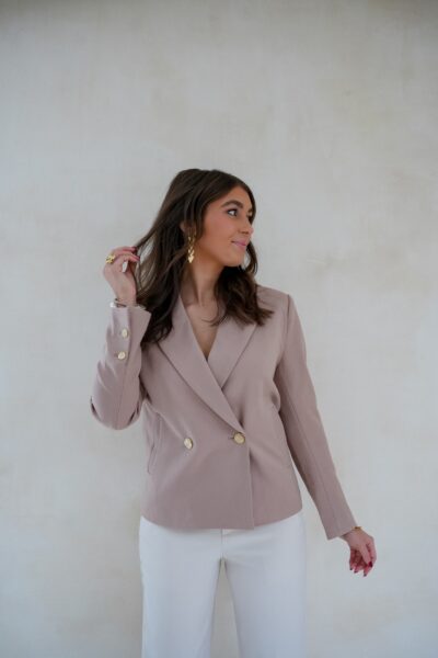 Nienke Blazer Old Pink . - Afbeelding 9