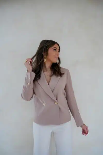 Nienke Blazer Old Pink . - Afbeelding 9