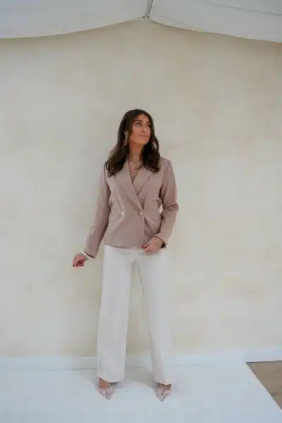 Nienke Blazer Old Pink . - Afbeelding 6