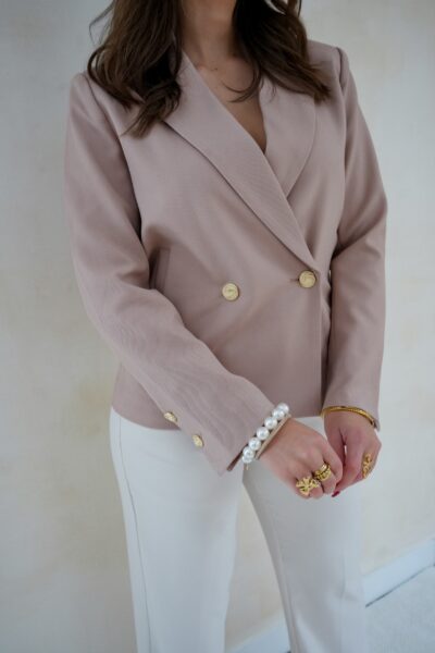 Nienke Blazer Old Pink . - Afbeelding 2