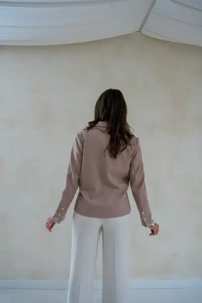 Nienke Blazer Old Pink . - Afbeelding 7