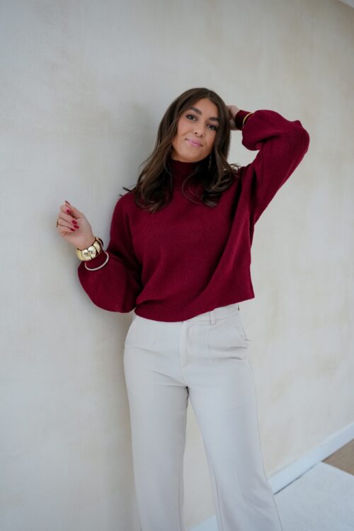 Alternative view of Lisha Sweater Bordeaux *