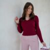 Nova Sweater Bordeaux .