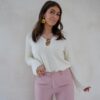 Shell Sweater Creme .