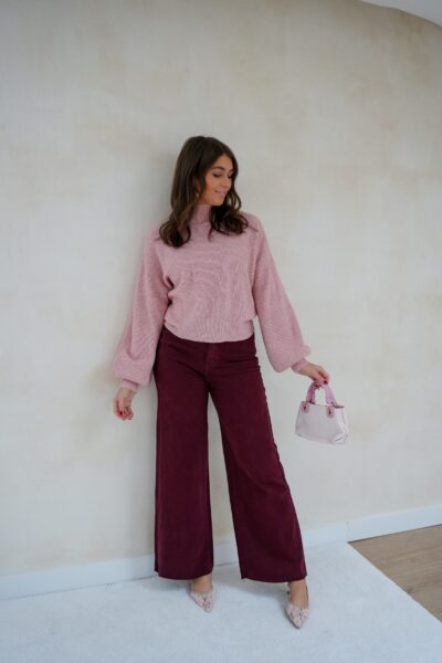 Lisha Sweater Pink * - Afbeelding 6